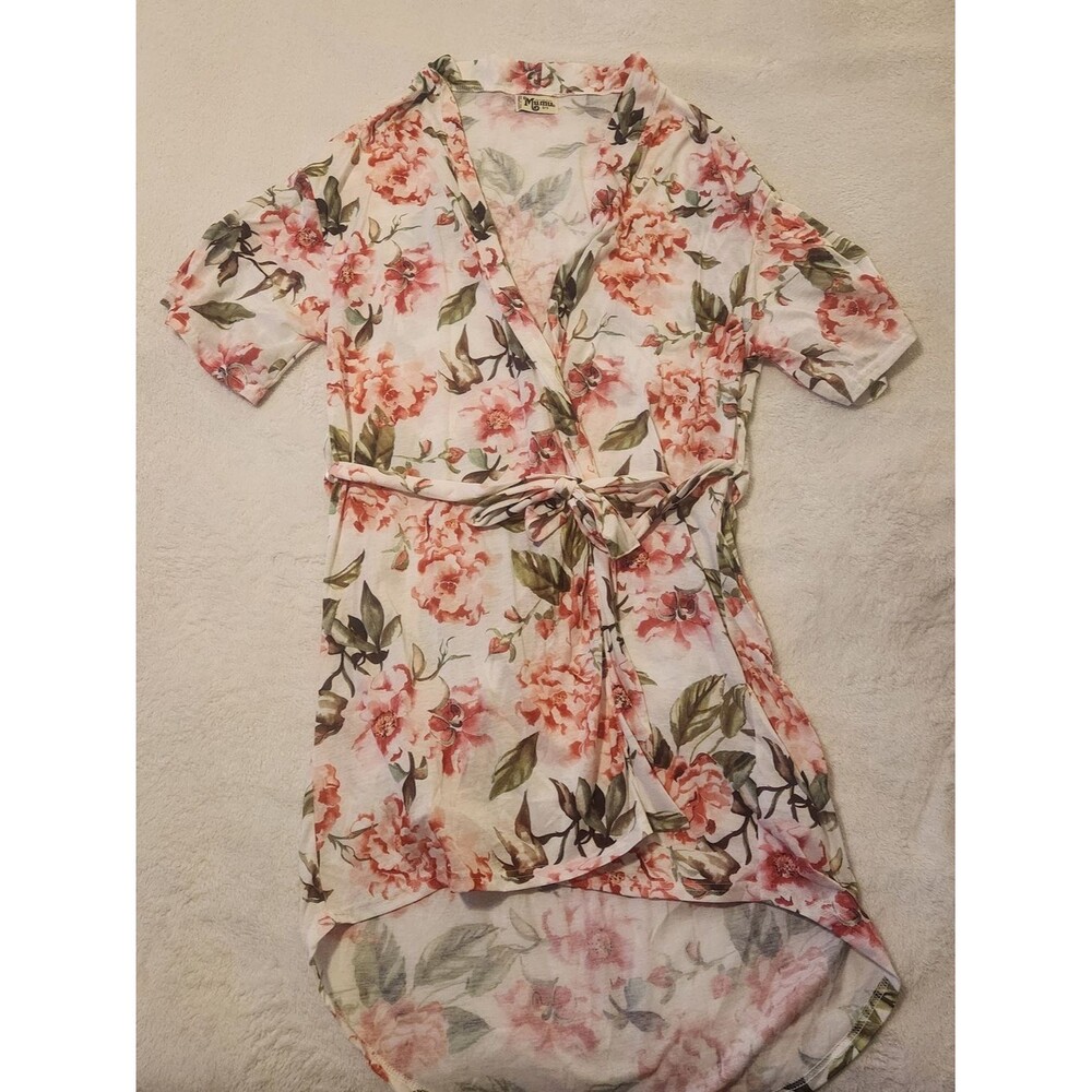 Show Me Your Mumu Brie Robe Garden of Blooms One Size